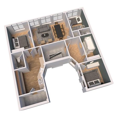 Large Apartment With Canal View In Central Cph City Копенхаген Екстериор снимка